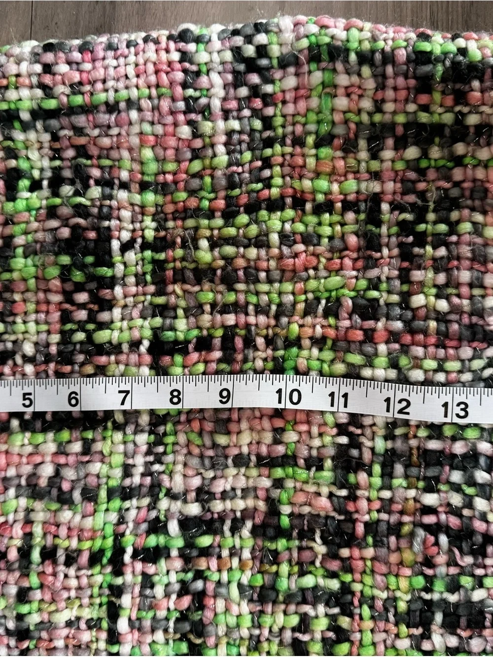 Anthropologie Multicolor Woven Scarf Limited Edition Lotte